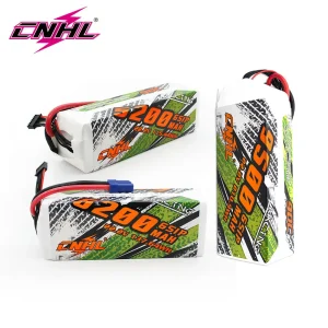 CNHL Lipo batteria 6S 22.2V 5200mAh 6200mA 9500mAh 90C con XT90 EC5 QS8 8mm spina proiettile per elicottero aereo auto Truggy