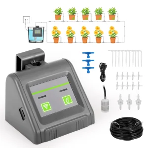 APP e telecomando vocale Sistema di irrigazione automatico WiFi intelligente Kit di irrigazione automatica a goccia con pompa per piante