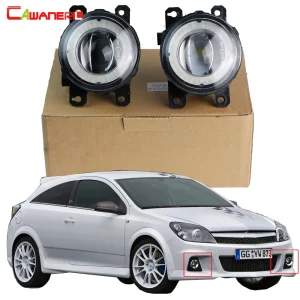 2 pezzi Car Front LED Angel Eye fendinebbia Daytime Running Lamp DRL 30W H11 per Vauxhall Opel Astra G H OPC VXR 1998-2011