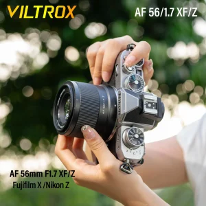 VILTROX 56mm f1.7 Fuji X Obiettivo Nikon Z Mount Obiettivo Messa a fuoco automatica Ritratto Obiettivo APS-C per Fujifilm X Mount Camera X-T4 X-T5 T200 Z30