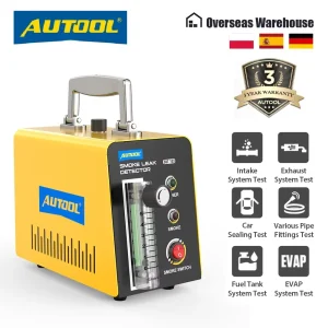 AUTOOL SDT103 Rilevatore di perdite per macchina del fumo Sistema EVAP Rilevatore di perdite per macchina del fumo automobilistica Strumento per tester di perdite di condotte dell’olio