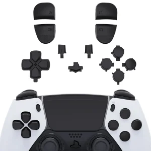Pulsanti Set completo di ricambio eXtremeRate per Controller Edge ps5-nero