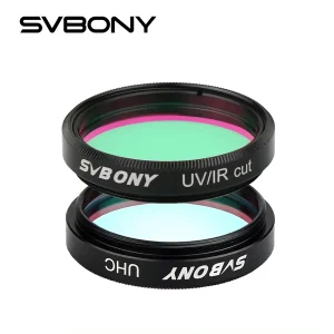 SVBONY 1.25 ”UHC /UV-IR eliminazione dei filtri dall’inquinamento luminoso per l’astronomia telescopio oculare osservazione dello spazio profondo