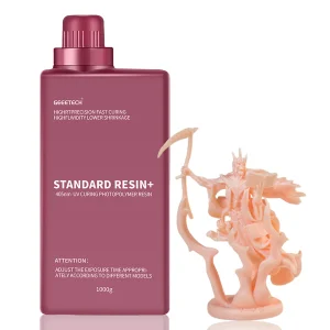 Resina per stampante 3D Geeetech LCD/DLP 1Kg 405nm 4K/8K Resina fotopolimerica liquida per stampa ad alta precisione con curatura UV per stampante LCD