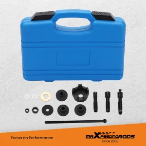 Kit di attrezzi per la rimozione e l’installazione del cuscinetto della ruota del motociclo per Harley Davidson VT102 1 ”nero