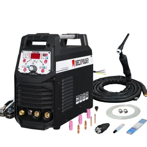DECAPOWER Saldatrice TIG DC (NO AC) a doppio impulso 6 in1 con Saldatrice TIG fredda HF TIG LIFT TIG MMA Ss Saldatore TIG CLEAN