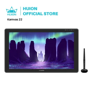 HUION Kamvas 22 penna grafica Tablet Monitor Pen Display schermo antiriflesso da 21.5 pollici 120% s RGB Windows Mac e dispositivo Android