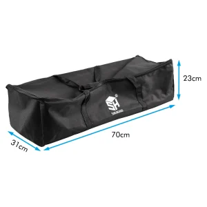 Borsa fotografica da trasporto Oxford nera 70×31 cm per Softbox Studio PhotoLampada a LED singola con kit di illuminazione per studio fotografico treppiede