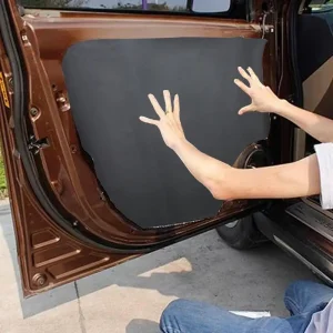 Calore Fonoassorbente Isolamento Zerbino Deadener Pad Auto Auto Silenziatore Di Scarico Cappa Porta di Controllo Del Rumore Impermeabile 50×200 cm 6/8/10mm