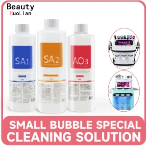 pz/lotto 1200ML Hydra Liquido Viso Siero Viso Aqua Peel Soluzione AS1 SA2 AO3 Per La Macchina di Bellezza SkinCare Pulizia Profonda nave Veloce