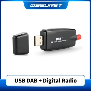 Antenna DAB + con ricevitore adattatore USB lettore Stereo per auto Android ricevitore GPS per auto DAB + ricevitore di segnale per autoradio multimediale