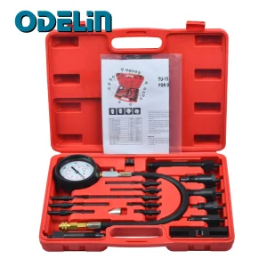 TU-15B Kit tester di compressione cilindro motore diesel Strumento misuratore di pressione da tavolo di rilevamento automobilistico per camion