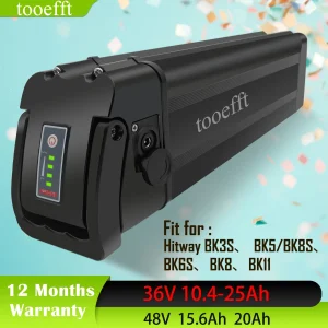 Batterie agli ioni di litio L380mm Batteria ebike 36V 48V per COLORWAY BK6 Hitway BK3 BK5 BK6 BK8 BK11 BK37 ﻿