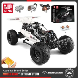 Mold King 18001 Technical MOC-1812 Bricks PF Buggy 2 Desert Car Racing Climbing Truck Building Blocks giocattoli fai da te per regali per bambini