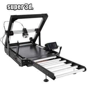 IdeaFormer Stampante 3D Infinite Asse Z Core XY Struttura stabile Firmware Klipper Stampante di livellamento automatico con aggiornamento del vassoio esteso