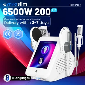 MYOSLIM 6500W 200HZ Rullo Dimagrante Riduzione della Cellulite Rullo a Sfera Interna Rullo a Vuoto a Infrarossi da 360 Gradi Massaggio di Bellezza