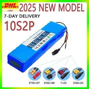 10S2P 36V 100000mAh 36v Batteria per scooter elettrico Al litio Scooter elettrico 500W Batteria per scooter elettrico 36v 10s2p Batteria
