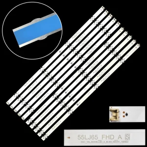 Striscia di retroilluminazione a LED per 55LJ624V 55LJ634V 55LJ6400 55LJ5150 55UJ6309 55UJ635V 55UJ634V 55UJ630V SSC_55LJ55/55UJ63_A B