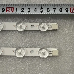 Striscia LED per Kunft 32DLM16 Panasonic TX-32E302B Toshiba 32LL3A63DG 17DLB32NER1 SVV315A38 VES315WNDB-2D-N01 VES315WNDS-2D-N22