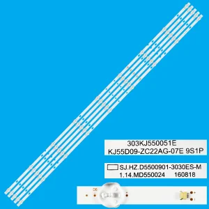 Striscia di retroilluminazione a LED per ZE55ACS 55LU1207 ST5461D11-4 303KJ 550052 E M55ACS K55ACS KJ55D09-ZC42AG-01E KJ55D09-ZC22AG-05