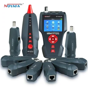 NOYAFA NF-8601W Tester per cavi di rete Localizzatore per cavi Ethernet con funzione PoE/PING Misura lunghezza Wiremap Tester Strumenti di rete