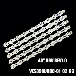 9 perline per 40L1333DB 40L3451DB 40L3453DB 40L3454DB 40L1533DB 40L3433DG Striscia LED per VES390UNDC-01 VES400UNDS-02 VES400UNDC-01