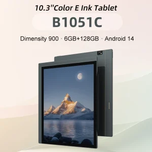 Bigme B1051C ereader, lettore ebook con inchiostro da 10,3″, 6+128 GB, Dimensity 900, tablet e-book Android 14 open system, 8+256 GB opzionale