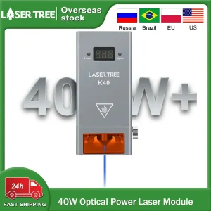 LASER TREE 20 30 40 60W Modulo laser a potenza ottica 450nm TTL con testa laser Air Assist per incisore taglio utensili in legno
