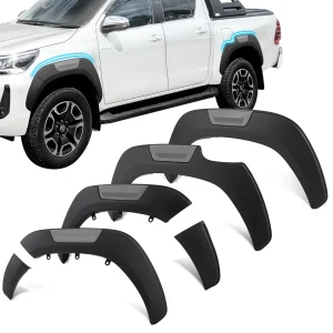 Parafango Flares passaruota per Toyota Hilux 2015-2020,2021-2024 modelli 4 x4 accessori per ricambi Auto per Auto 6 pz/set Car Styling