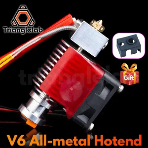 R Trianglelab Highall-metal V6 Hotend 12V/24V Stampa Bowen remota J-testa Hotend e staffa ventola di raffreddamento per v6 HOTEND per PT100
