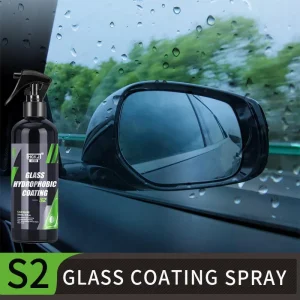 Anti-pioggia per vetro per auto Rivestimento antiappannamento idrorepellente HGKJ S2 Windsreen Spray impermeabile Accessori auto