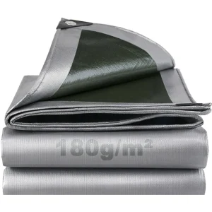 Telone in tessuto impermeabile Telone in tessuto 180 g/m2 PE Resistente ai raggi UV Resistente alle intemperie per mobili da giardino Piscina Legno Auto Barca