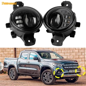 2X30W auto sinistra + destra lente LED fendinebbia DRL H11 per Mercedes Benz X-Class (W470) X350d X200 X220d X250d 2017 2018 2019 2020