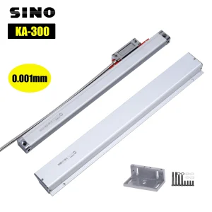 Sino KA-300 0.001mm TTL DRO Scala lineare in vetro 70 120 170 220 270 320 370 420mm KA300 TTL 1um Encoder ottico Griglia Righello