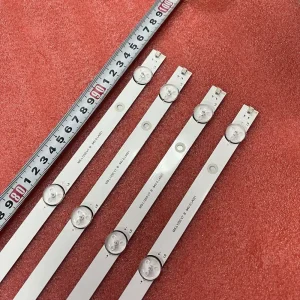 Striscia LED per SISTEMA K50DLX9US Holleberg HTV-LED50UHDS100 MS-L1255 V6 V7 2018-08-16 LA021 3080550660 DTZ002 3080550660 DTZ001