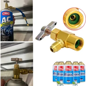 Strumenti del condizionatore d’aria apriscatole Refrigerante Freon CT338 339 R12 R600A R22 R134A valvola aperta r134a apribottiglie Refrigerante