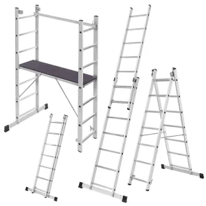 Scaletta per impalcature in alluminio KADAX 320 cm