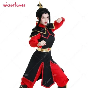 Miccostumes Tuta da battaglia da uomo Costume cosplay Abito da combattimento in stile cinese antico Completo completo + Copricapo Mantello + Scaldamuscoli