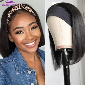 Parrucche corte per capelli Bob Parrucca brasiliana per capelli umani densità 150% Parrucca Bob da 12 pollici Capelli umani per uso quotidiano Parrucca di alta qualità senza colla