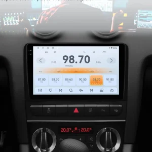 OSSURET 9 pollici Autoradio 2Din Lettore Android per Audi A3 8P 2003-2012 Carplay 6115 Stereo intelligente Multimedia Wifi Automotivo
