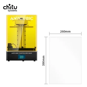 Anycubic Photon M3 Max FEP Film 390*260*0.1mm per accessori per parti di stampanti 3D LCD da 13.6 pollici