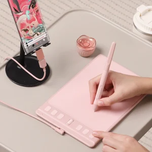 Huion Inspiroy 2 S tavolette grafiche H641P New Pen Tablet 6.3×3.9 pollici PenTech 3.0 Stylus Scroller senza batteria + 6 tasti di stampa