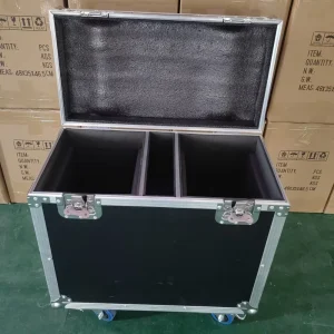 19x40W Luce a testa mobile Flight Case Flycase Luce da palcoscenico Antiurto con ruota perCase Luce a LED Dj