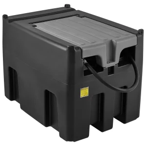 Serbatoio diesel portatile SucceBuy Serbatoio carburante diesel con portata 58/116Gal e 10 GPM con pompa di trasferimento elettrica 12V e tubo da 13 piedi