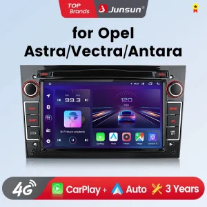 Junsun 7 pollici universale autoradio per Opel Astra HJ Vectra Vauxhall Antara Zafira Corsa CD Vivaro Meriva CarPlay Android Auto