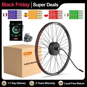 Bafang Motore del Mozzo Ruota 750W 500W 250W Kit di Conversione Bici Elettrica 20 26 27.5 28 29 700C Motore di Azionamento Anteriore Posteriore 8fun eBike Kit