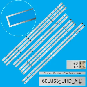 Striscia di retroilluminazione a LED per 60UJ630V 60UJ634V 60UJ6050 60UJ6309 60UJ6300 EAV 63673006   17Y 60 pollici 60UJ63_UHD_APA NC600DGE