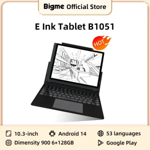 Bigme B1051 Lettore di ebook da 10,3” Android 14 Libro elettronico Tablet Ereader, Demensità 900, 6+128 GB E-ink EBook B1051 Lite 4+64 GB
