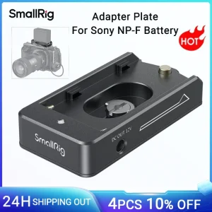 SmallRig per NP-F Piastra adattatore batteria per Sony Tipo NP-F per BMPCC 4K 6K Piastra adattatore batteria Riprese video Supporto Rig 3018