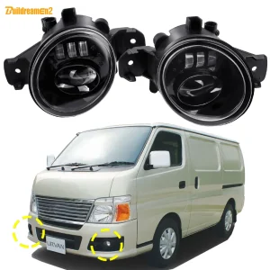 2 X auto esterno LED fendinebbia DRL 30W 3000LM per Nissan Urvan Caravan E25 lifting 2004 2005 2006 2007 2008 2009 2010